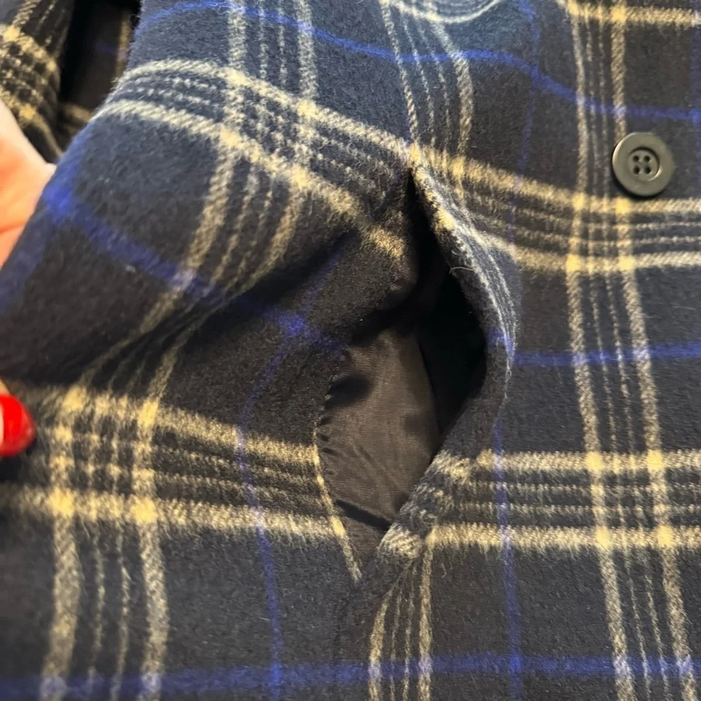 Jones New York 100% Wool Double-Breasted Size 12 Coat